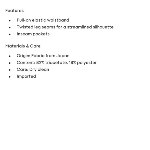 ARITZIA Babaton Dexter pants black with white stripes Size XXS - Picture 5 of 11